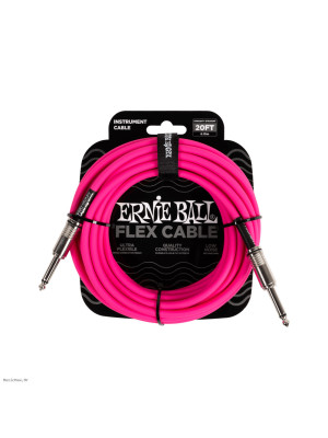 ERNIE BALL 6418 Flex Pink 6m instrumentalni kabel