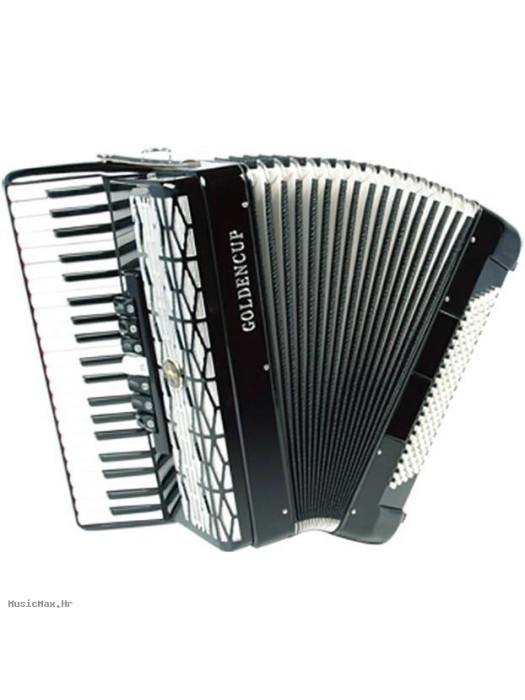 GOLDENCUP JP2008 41 KEY 120 BASS 7+2 Blk harmonika