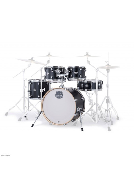 MAPEX MM504SFKD MARS Fusion Black akustični bubnjevi