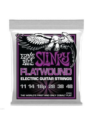 ERNIE BALL 2590 POWER SLINKY 11-48 brušene žice za električnu gitaru