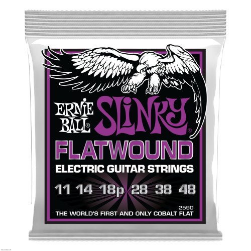 ERNIE BALL 2590 POWER SLINKY 11-48 brušene žice za električnu gitaru