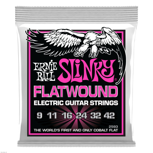 ERNIE BALL 2593 SUPER SLINKY 9-42 brušene žice za električnu gitaru