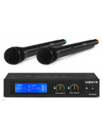 VONYX WM522 Micro VHF 2CH HH Display bežični ručni mikrofon