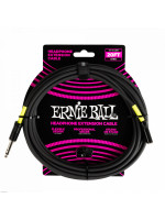 ERNIE BALL 6423 HEADPHONE EXTENSION CABLE 6,3 - 3,5mm  6m Blk audio kabel