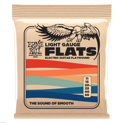ERNIE BALL 2580 LIGHT 11-50 brušene žice za električnu gitaru