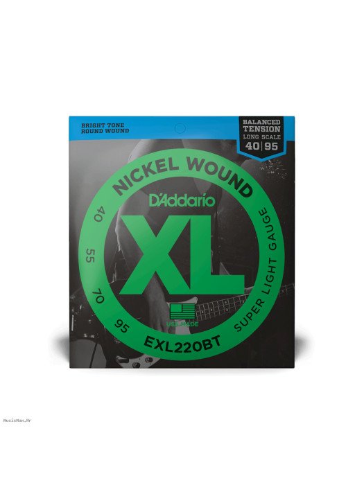 DADDARIO EXL220BT 40-95 žice za bas gitaru
