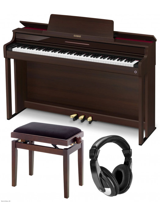 CASIO AP-550BN NEW CELVIANO Brown digitalni klavir - set