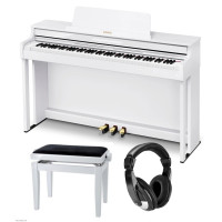 CASIO AP-550WE NEW CELVIANO White digitalni klavir - set