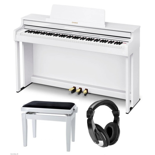 CASIO AP-550WE NEW CELVIANO White digitalni klavir - set