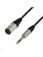 ADAM HALL K4BMV0150 6.3 JACK TRS 1.5m mikrofonski kabel