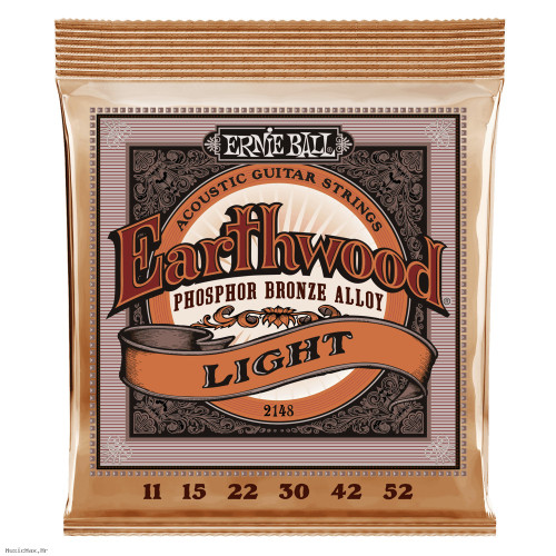 ERNIE BALL 2148 EARTHWOOD 11-52 žice za akustičnu gitaru