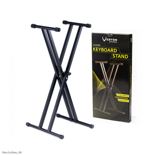 VESTON KS-20 PRO black stalak za klavijaturu