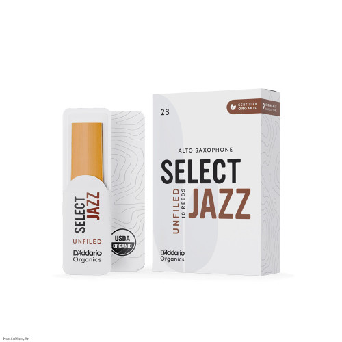 DADDARIO Woodwinds ORRS10ASX2S ORGANIC Select Jazz 2S set trski za saksofon