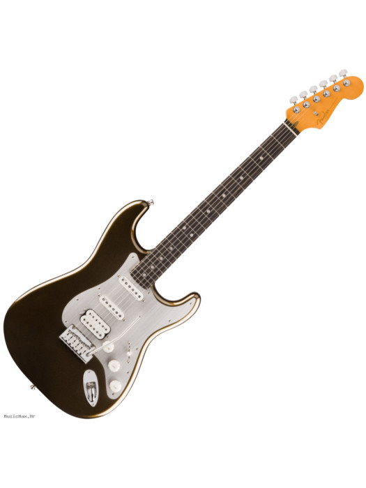 FENDER AMERICAN ULTRA II Stratocaster HSS EB TXT električna gitara s koferom