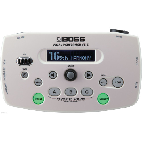BOSS VE5 White vokalni procesor