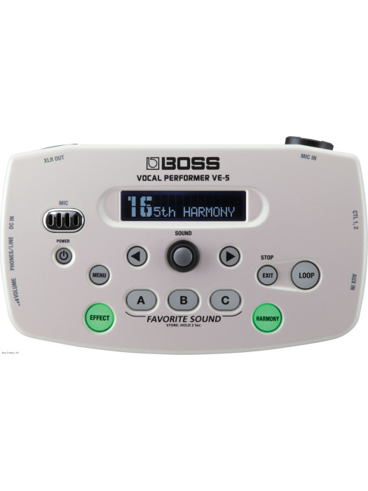 BOSS VE5 White vokalni procesor