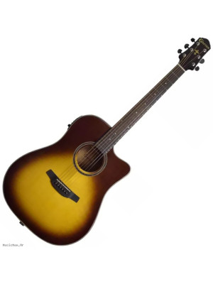 CRAFTER HG-250CE/BRS sunburst elektroakustična gitara
