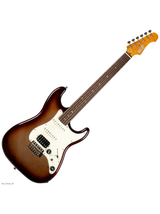 JET JS-40 HSS Metallic Burst električna gitara s torbom