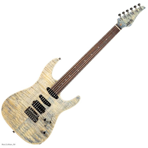 JET JS-45 ELITE HSS Indigo Grey električna gitara s torbom