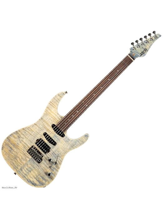 JET JS-45 ELITE HSS Indigo Grey električna gitara s torbom