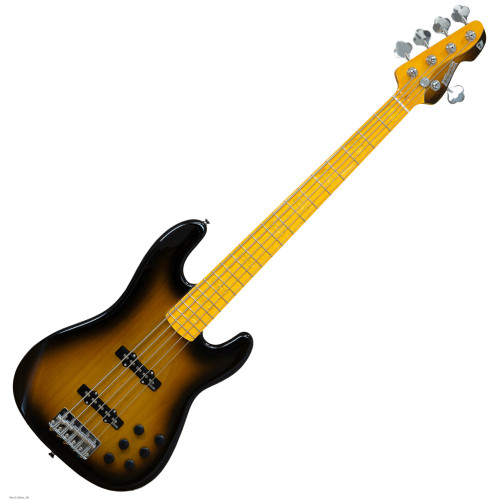 MARKBASS GV 5 GLOXY TOBACCO Sunburst 5-žičana bas gitara MARKBASS GV 5 GLOXY TOBACCO Sunburst 5-žičana bas gitara