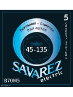 SAVAREZ B70M5 HEXAGONAL EXPLOSION 45-135 žice za bas gitaru