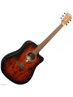 LAG T70DCE-B&B Black & Brown elektroakustična gitara
