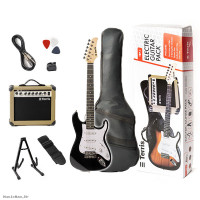 TERRIS TEP-1 MINI BLK električna gitara s pojačalom i priborom