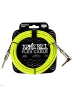 ERNIE BALL 6465 FLEX STRAIGHT / ANGLE Green 3m instrumentalni kabel