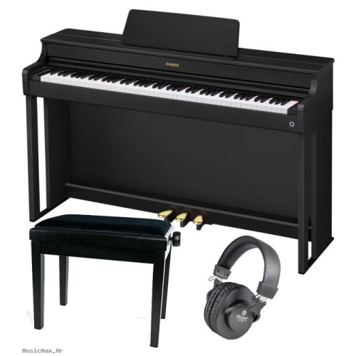 CASIO AP-300BK Celviano Blk digitalni klavir - set