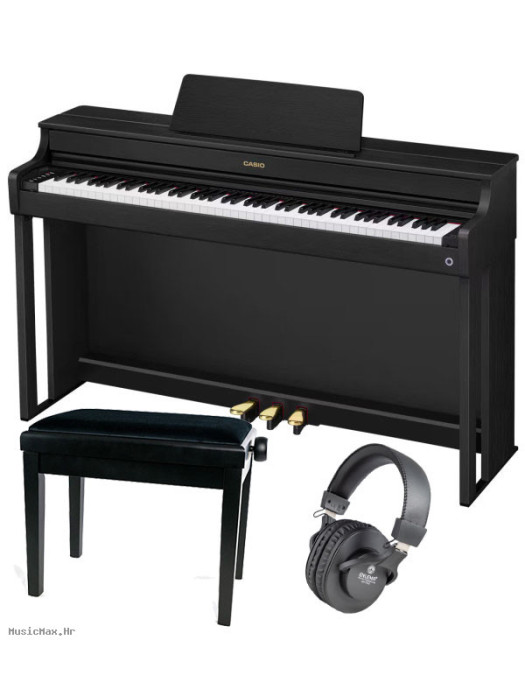 CASIO AP-300BK Celviano Blk digitalni klavir - set