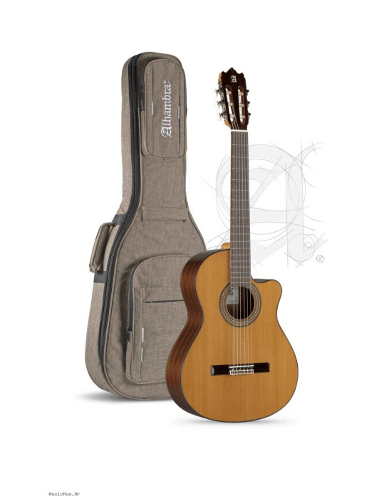 ALHAMBRA 5P CW  E8 elektroklasična gitara s torbom