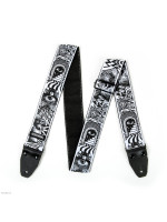 DUNLOP ACCESSORIES ILD04 I LOVE DUST SKULLS B/W remen za gitaru