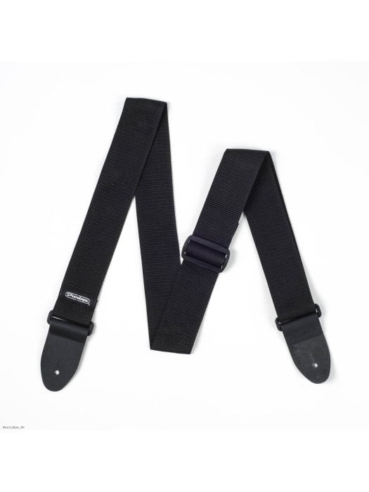 DUNLOP ACCESSORIES D07-01BK POLY Blk remen za gitaru