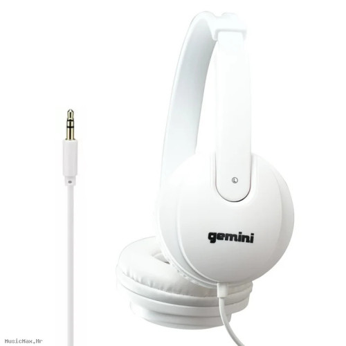 GEMINI DJX200 White naglavne slušalice