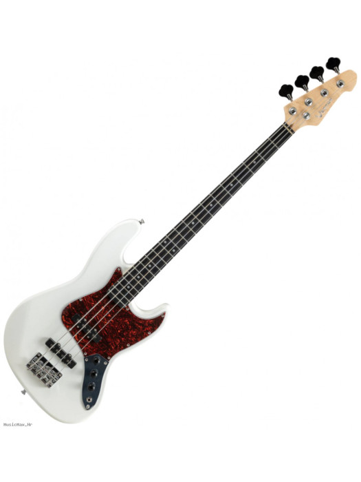 VESTON GUITARS JB-WH White bas gitara