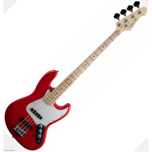 VESTON GUITARS JB-RD Red bas gitara