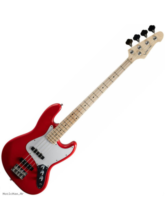 VESTON GUITARS JB-RD Red bas gitara