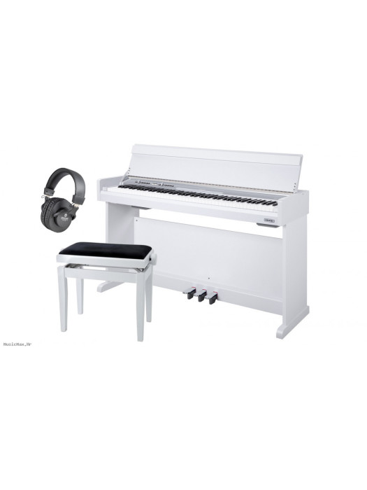 NUX NCK-330WH White digitalni klavir - set