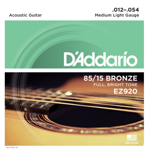 DADDARIO EZ920 12-054 žice za akustičnu gitaru