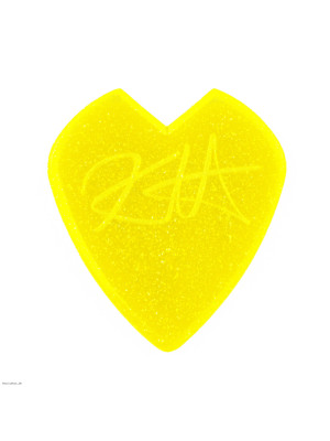 DUNLOP PICKS 47RKH3NYS KIRK HAMMETT JAZZ III YELLOW GLITTER PICK 1.38mm (24) set trzalica