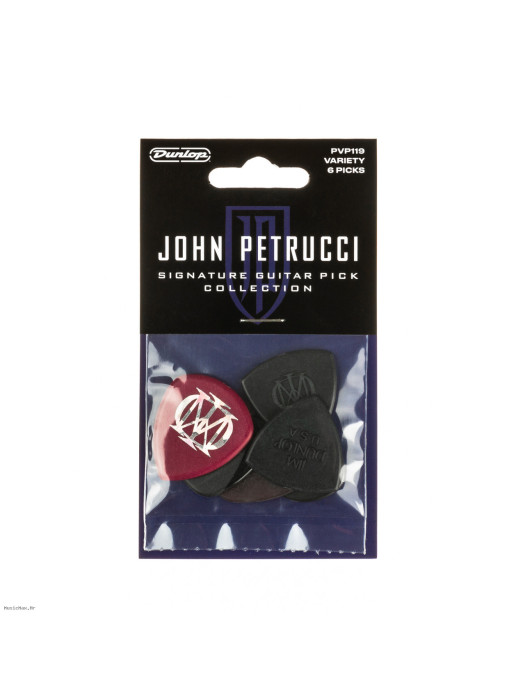 DUNLOP PICKS PVP119 JOHN PETRUCCI SIGNATURE PICK VARIETY PACK (6) set trzalica