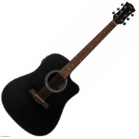 FLIGHT GUITARS D-175CE Blk elektroakustična gitara