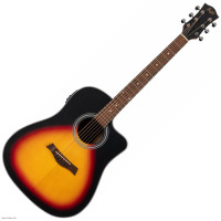 FLIGHT GUITARS D-175CE SB elektroakustična gitara