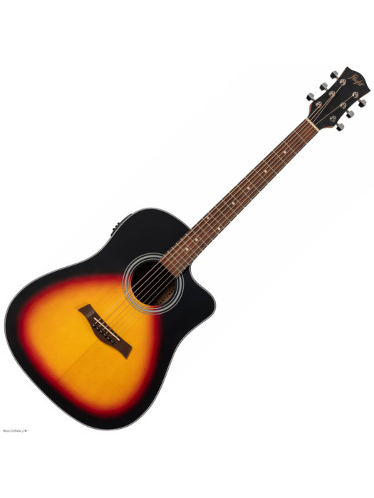 FLIGHT GUITARS D-175CE SB elektroakustična gitara