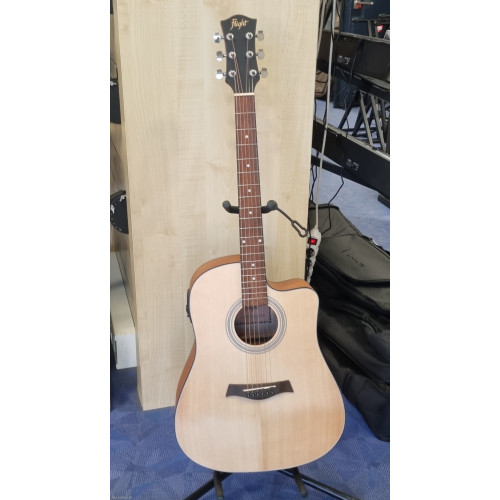 FLIGHT GUITARS D-175CE NAT elektroakustična gitara