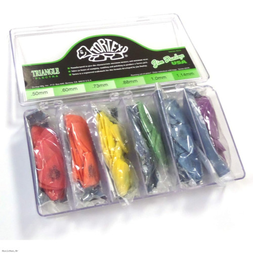 DUNLOP PICKS 4310 TORTEX Triangle PICK-216/CAB set trzalica DUNLOP PICKS 4310 TORTEX Triangle PICK-216/CAB set trzalica