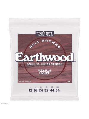 ERNIE BALL P02349 EARTHWOOD Medium Light Bronze 12-54 žice za akustičnu gitaru