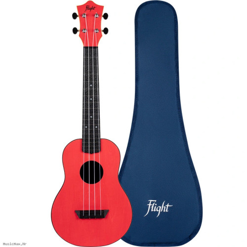 FLIGHT UKULELE TUC35RD TRAVEL koncert ukulele s torbom