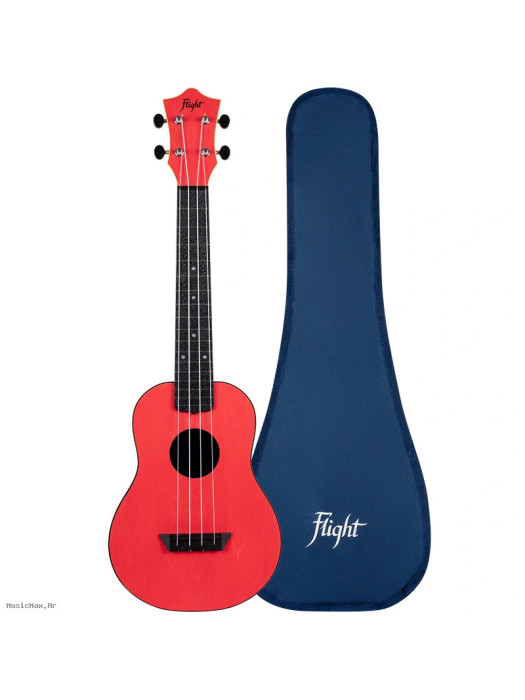 FLIGHT UKULELE TUC35RD TRAVEL koncert ukulele s torbom